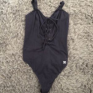 Joe’s Lace Up Bodysuit